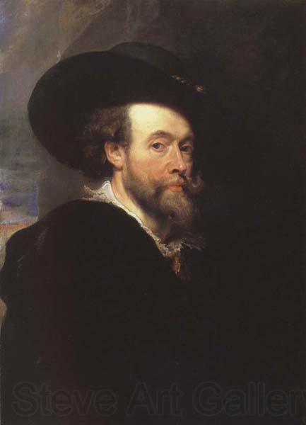 Peter Paul Rubens Portrait of the Artist Norge oil painting art